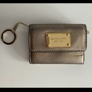 Gold Pewter Michael Kors Wallet
